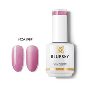 Esmalte Gel MZA198 - Fucsia con glitter suave
