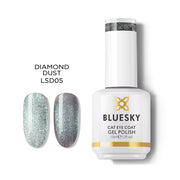 Esmalte Gel Cat Eye Diamond Dust Bluesky - Ojo de Gato Manicure Chile