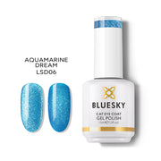 Esmalte Gel Cat Eye Aquamarine Dream Bluesky - Ojo de Gato Manicure Chile