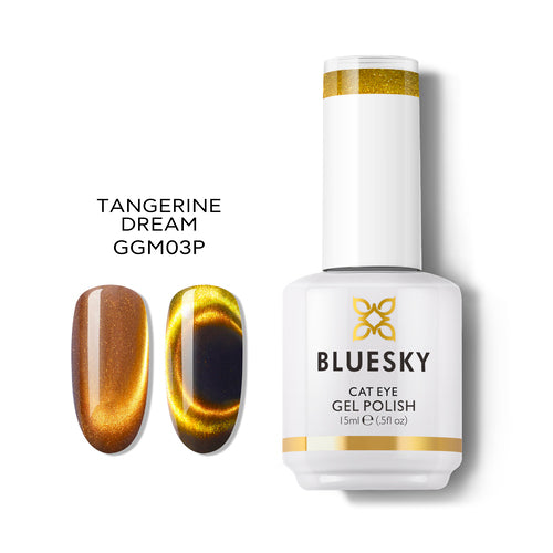 Esmalte Gel Cat Eye Tangerine Dream Bluesky - Ojo de Gato Manicure Chile