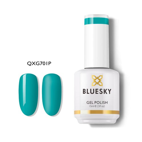 Esmalte Gel QXG701 Verde esmeralda claro