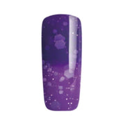 Esmalte Gel Termo TC34 Morado azulado a rosado con glitter