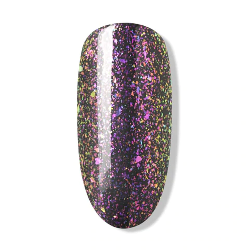 Esmalte Gel Colección Galaxy Glitter Transparente