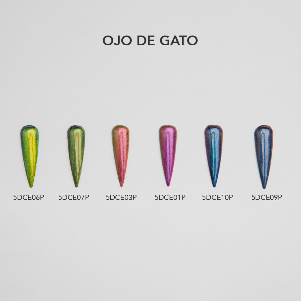 Esmalte Gel 5DCE07P Ojo de Gato