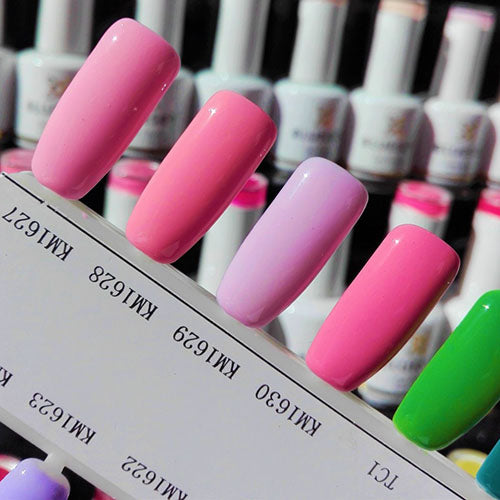 Esmalte Gel KM1627 Rosado pastel