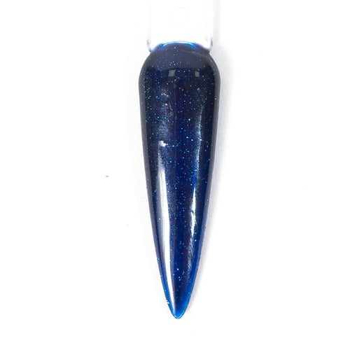 Esmalte Gel KMS1901 - Azul Oscuro con Microglitter