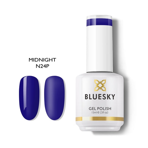 Esmalte Gel Azul Medianoche