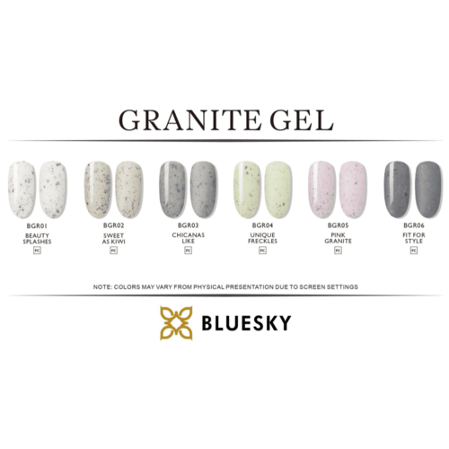 Esmalte Gel Colección Granito 15 ml
