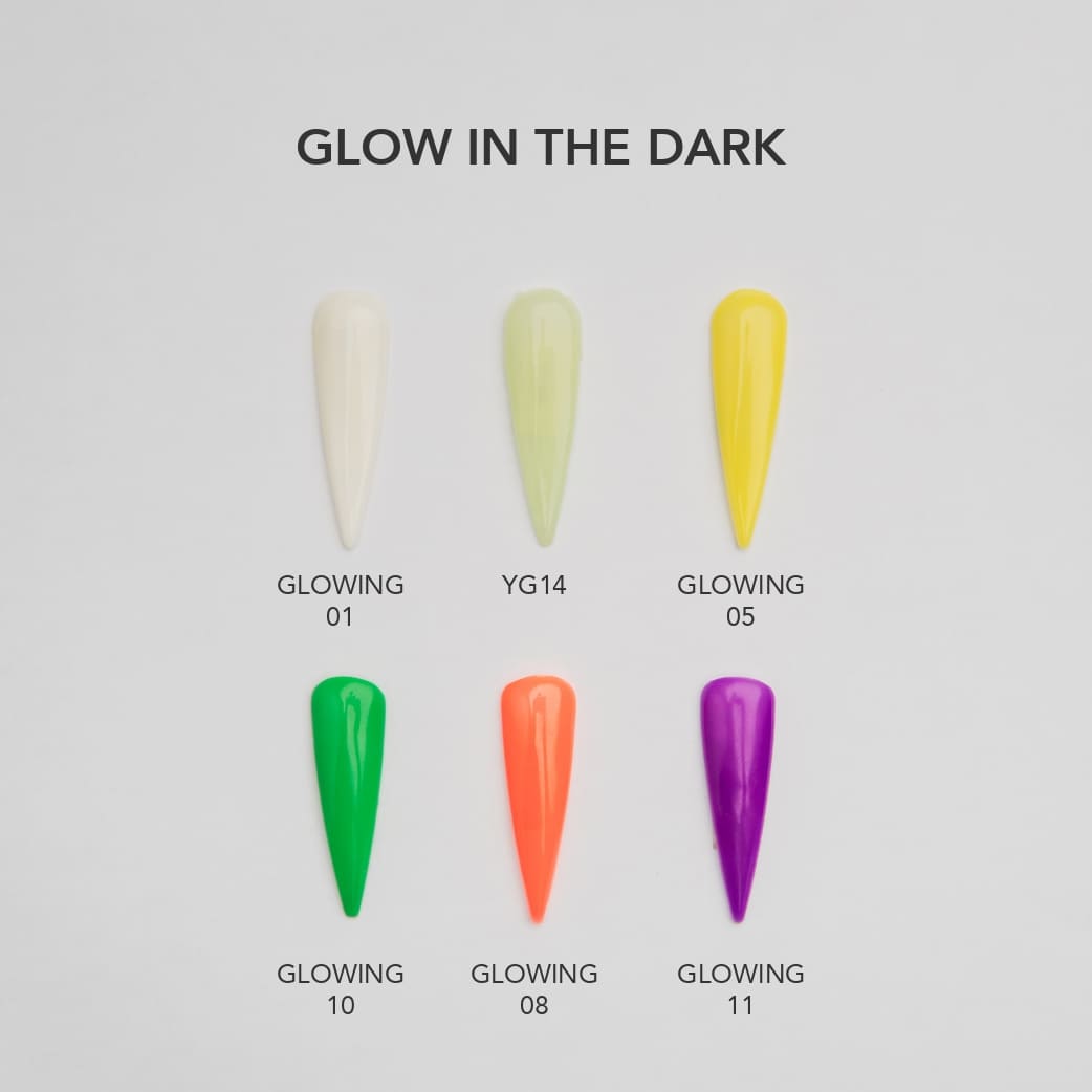 Esmalte Gel - YG14 - Glowing 14 (brilla en la oscuridad)