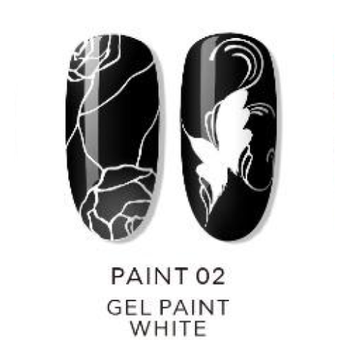Gel Paint para diseño -  01 NEGRO