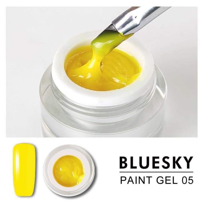 Gel Paint para diseño - 05 AMARILLO