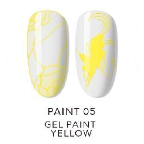 Gel Paint para diseño - 05 AMARILLO
