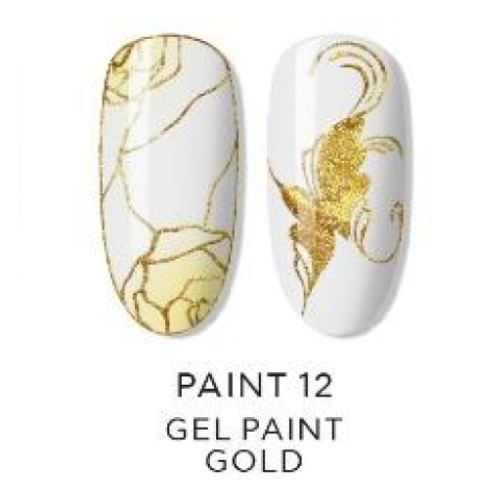 Gel Paint para diseño - 12 DORADO