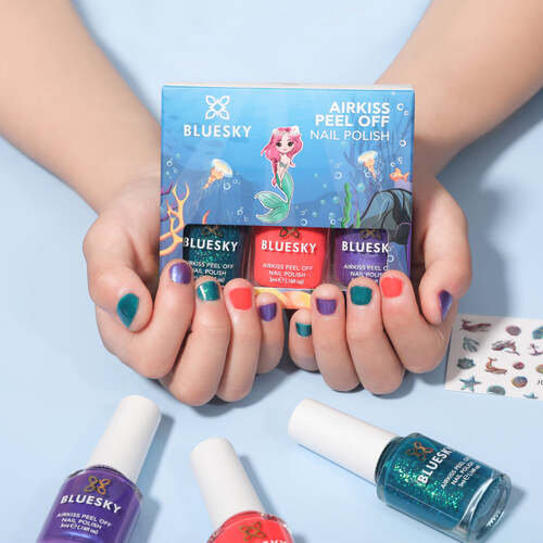 Kit para Niños Airkiss - Colección Bajo el Mar Peel Off