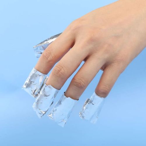 Papel de aluminio removedor