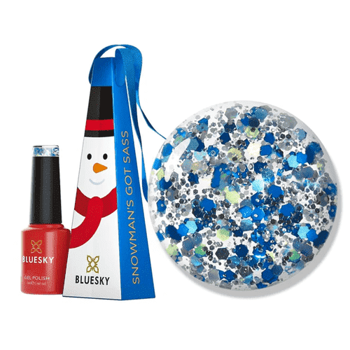 Cajita Navidad Azul 5ml