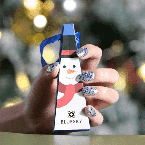 Cajita Navidad Azul 5ml