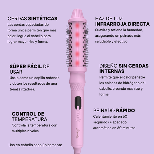 Cepillo Térmico con Tecnologí­a Infrarroja