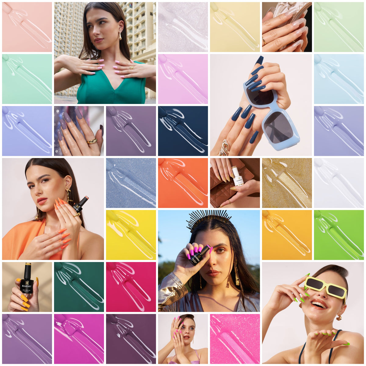 Kit Bluesky Colección Primavera Verano 2026 Edición Limitada – 24 Esmaltes 5 ml