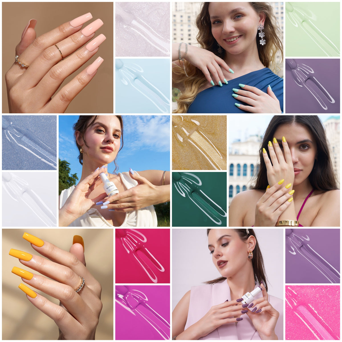 Kit Bluesky Colección Primavera Verano 2026 Edición Limitada – 24 Esmaltes 5 ml