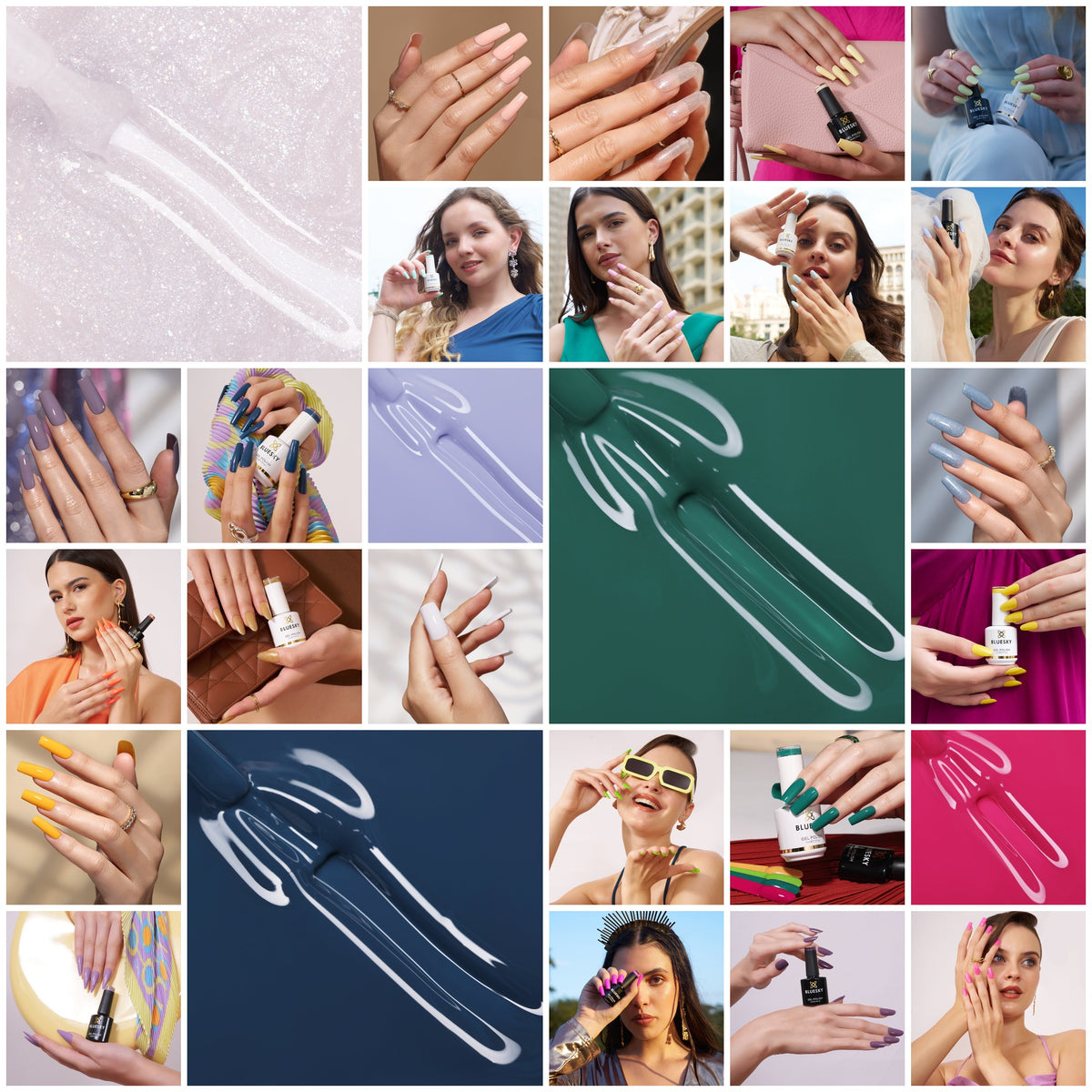 Kit Bluesky Colección Primavera Verano 2026 Edición Limitada – 24 Esmaltes 5 ml