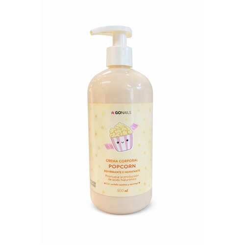 Crema Corporal - Popcorn 500 ml - Crema Corporal Hidratante Go Nails Chile