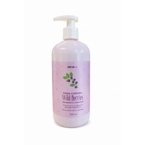 Crema Corporal - Wild Berries 500 ml - Crema Corporal Hidratante Go Nails Chile