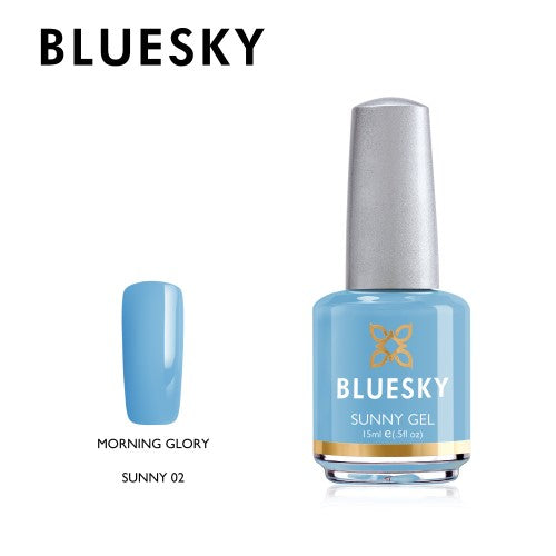 Esmalte tradicional - Sunny 02 Morning Glory celeste