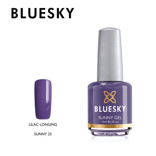 Esmalte tradicional - Sunny25 Lilac Longing - Morado claro (KM1624)