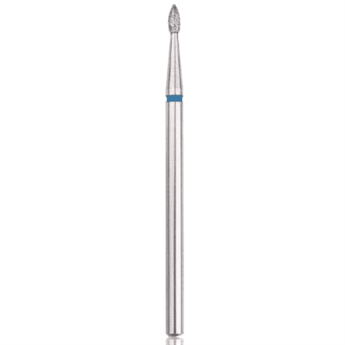 Fresa de Diamante (flama) azul, L-4,0 mm Ø1,6 mm