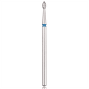 Fresa de diamante (flama) azul, L- 4,0 mm, Ø2,1 mm