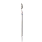 Fresa de diamante (flama) azul, L- 8,0 mm, Ø2,1 mm