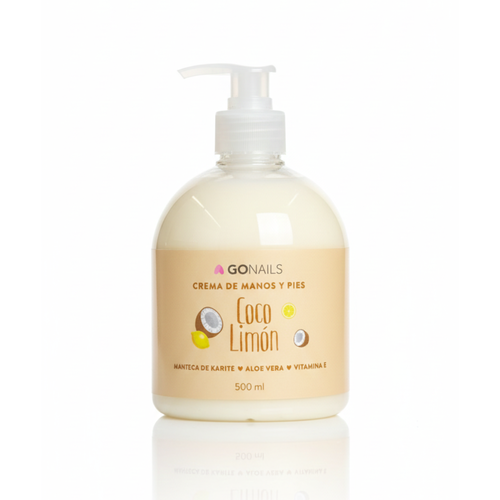 Crema de manos y pies 500 ml - Limón Coco