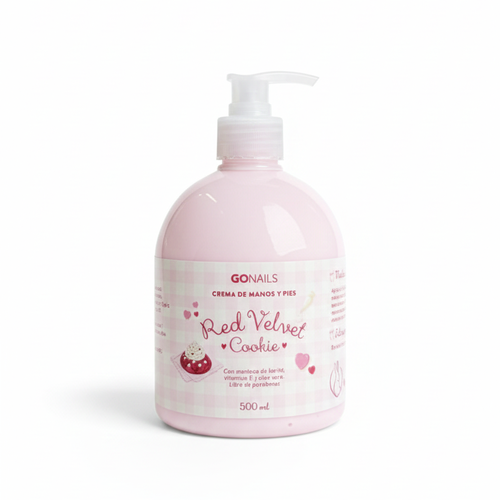 Crema de manos y pies 500 ml - Red Velvet