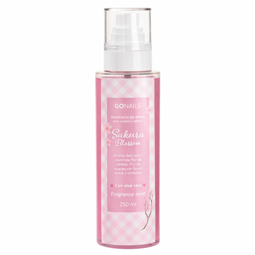 Fragancia Corporal - Sakura Blossom 250 ml - Fragancia Corporal Go Nails Chile