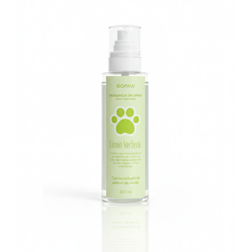 Fragancia para Mascotas Elimina Olores - Limón Verbena 250 ml