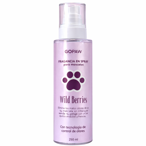Fragancia para Mascotas Elimina Olores - Wild Berries 250 ml