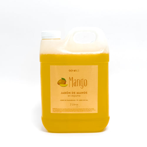 Jabón Espuma de manos 2 Litros - Mango