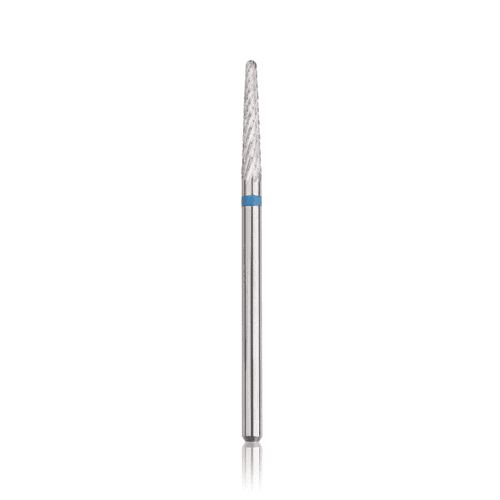 Fresa de carburo de tungsteno (Aguja) azul L-14,0 mm, Ø2,3 mm