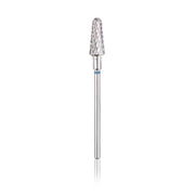 Fresa de carburo de tungsteno (cono redondeado) azul, L-14,0 mm, Ø6,0 mm
