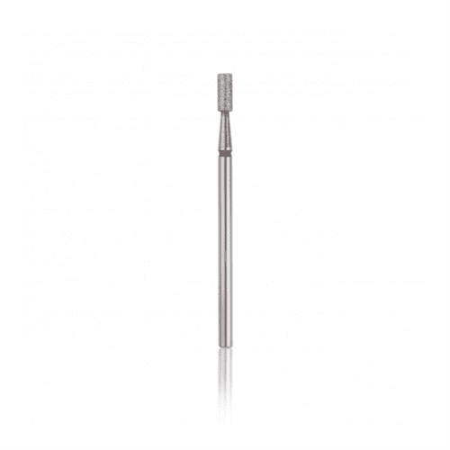 Fresa de diamante (cilindro) roja, L-6,0 mm, Ø2,5 mm