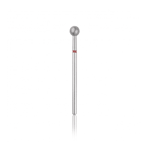 Fresa diamante (bola) roja, Ø5,0 mm