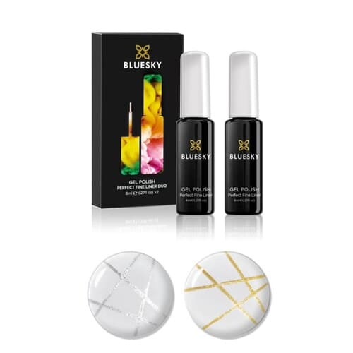 Liner Duo Dorado y Plateado