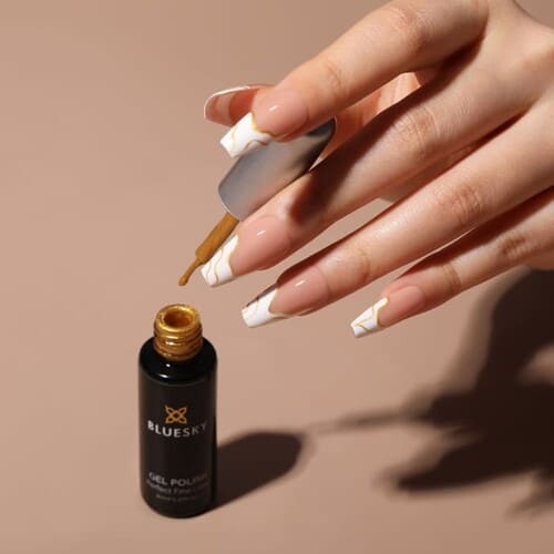 Liner Duo Dorado y Plateado
