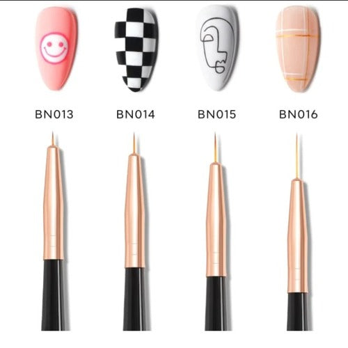 Set de 4 pinceles liners Bluesky