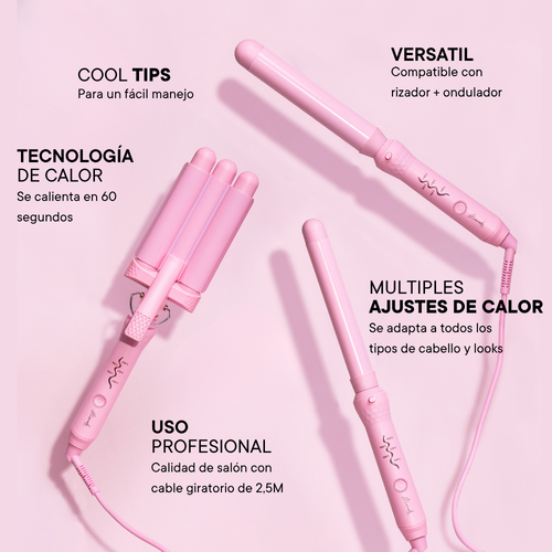 Set Profesional de Peinado 3 en 1 Style Wand