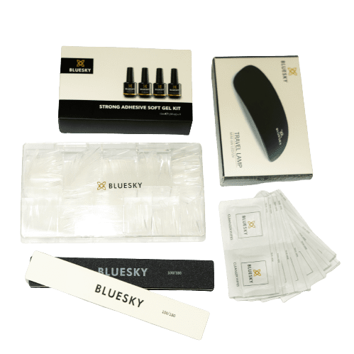 Kit Soft Gel (Tips Forma Coffin)