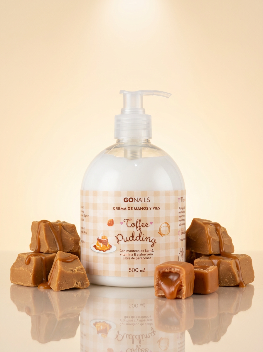 Crema de Manos y Pies 500 ml - Toffee Pudding