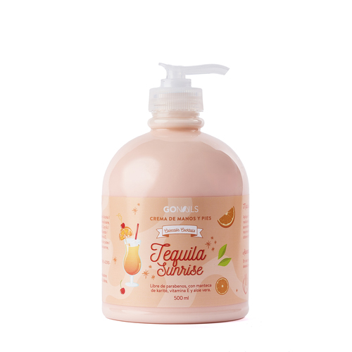 GO NAILS Crema de manos y pies Tequila Sunrise - 500 ml