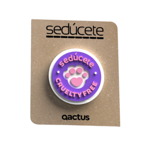 Pin Cruelty Free Sedúcete